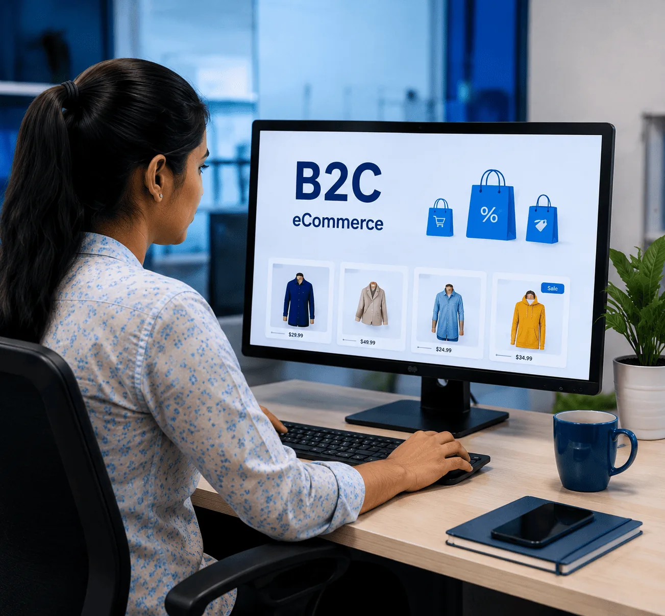 B2C Ecommerce Website Development Services