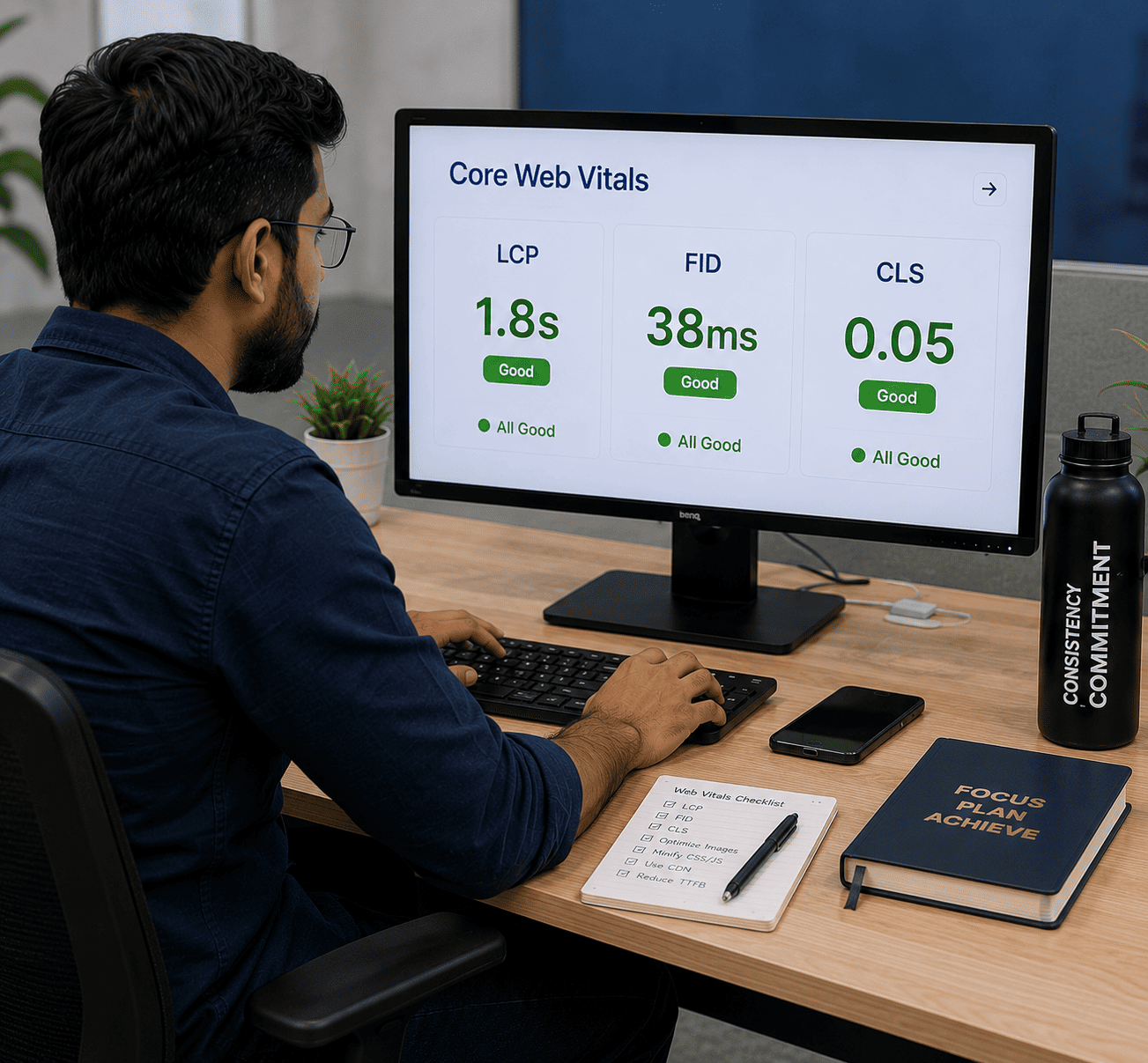 Professional Core Web Vitals optimization services in Jaipur