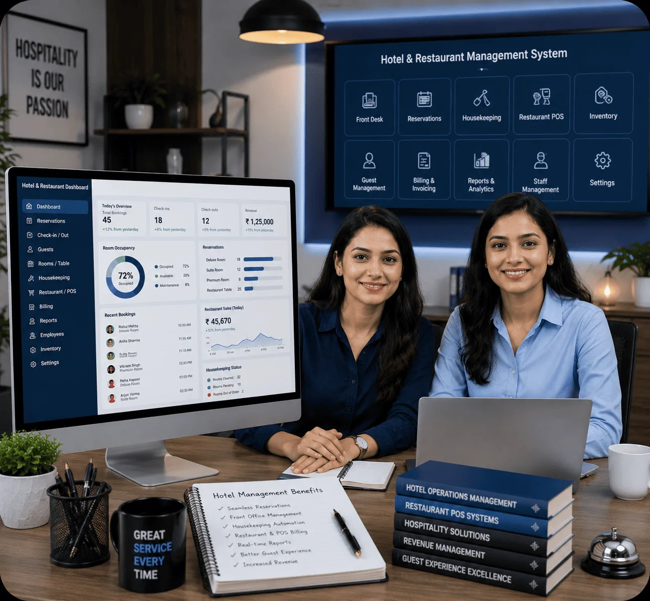 Hotel and restaurant management software development in Jaipur