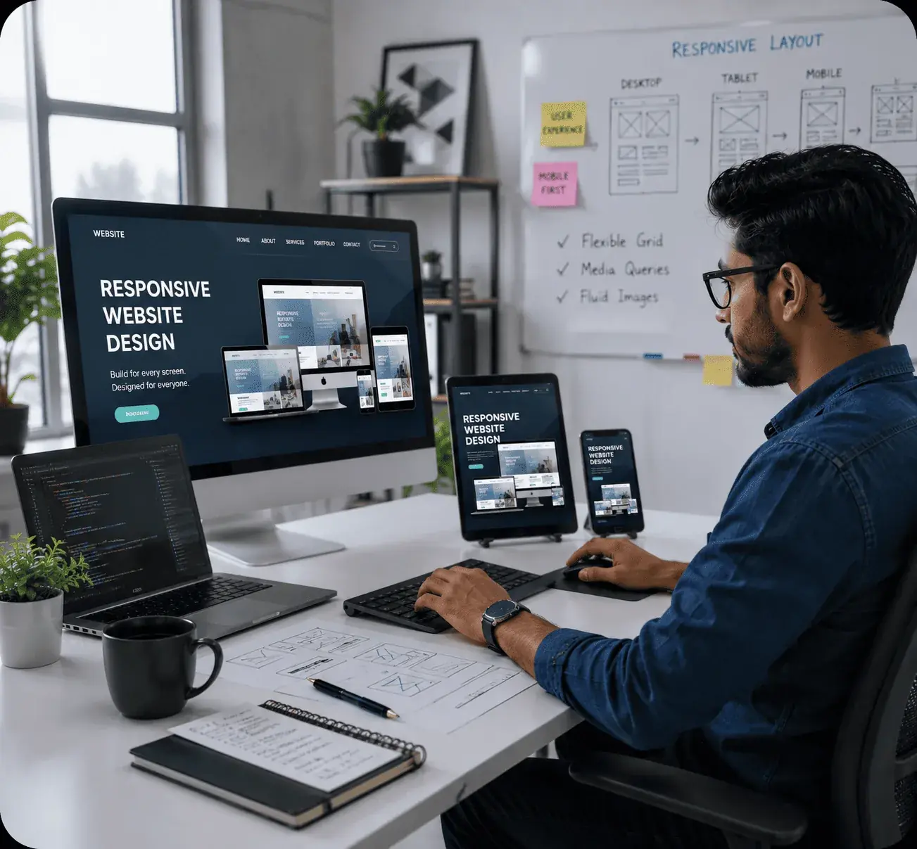 Responsive website design services in Jaipur