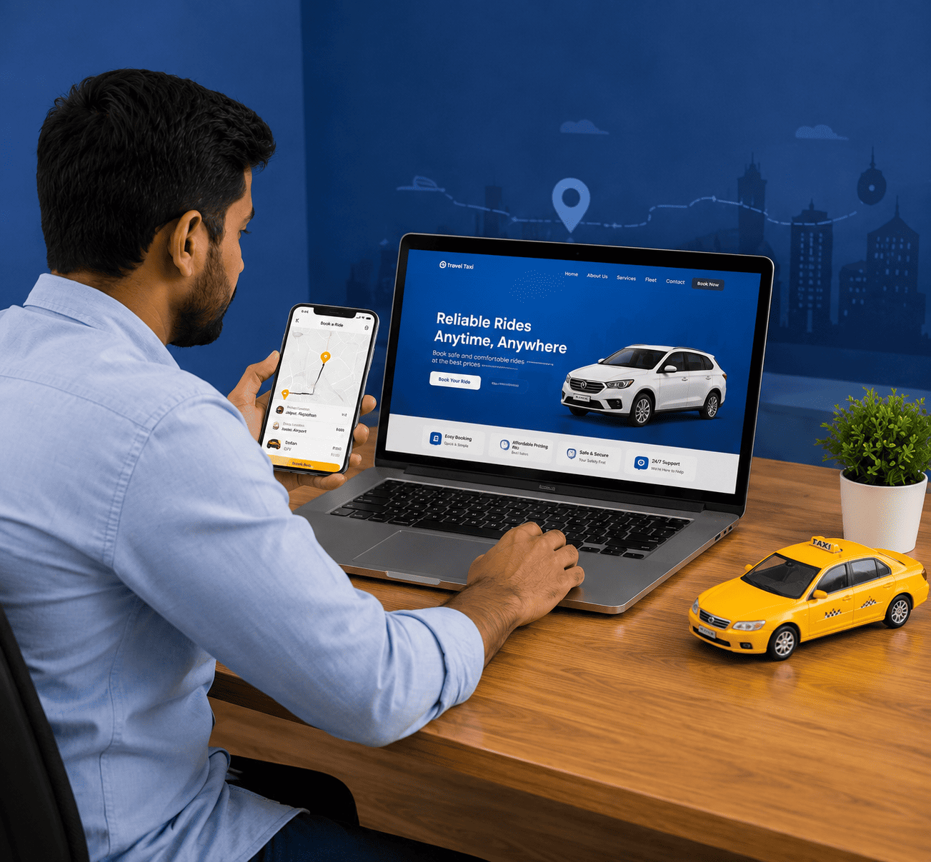 Travel & Taxi Booking App Development