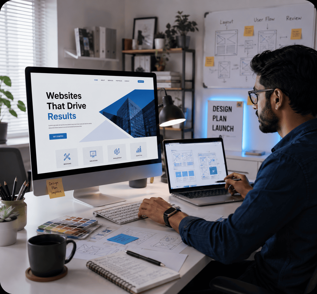 Professional website redesign services in Jaipur