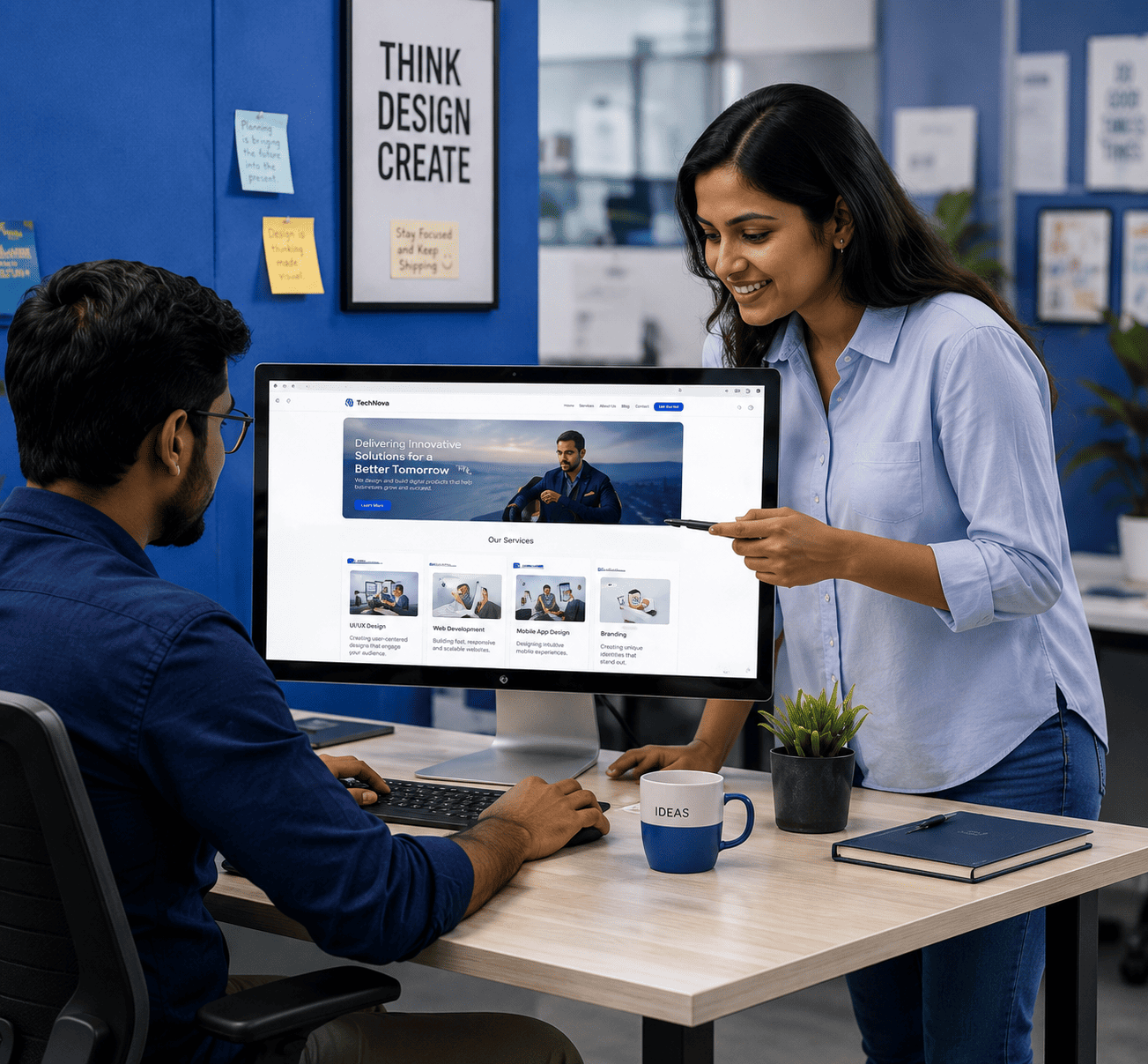 Website UI Design Services
