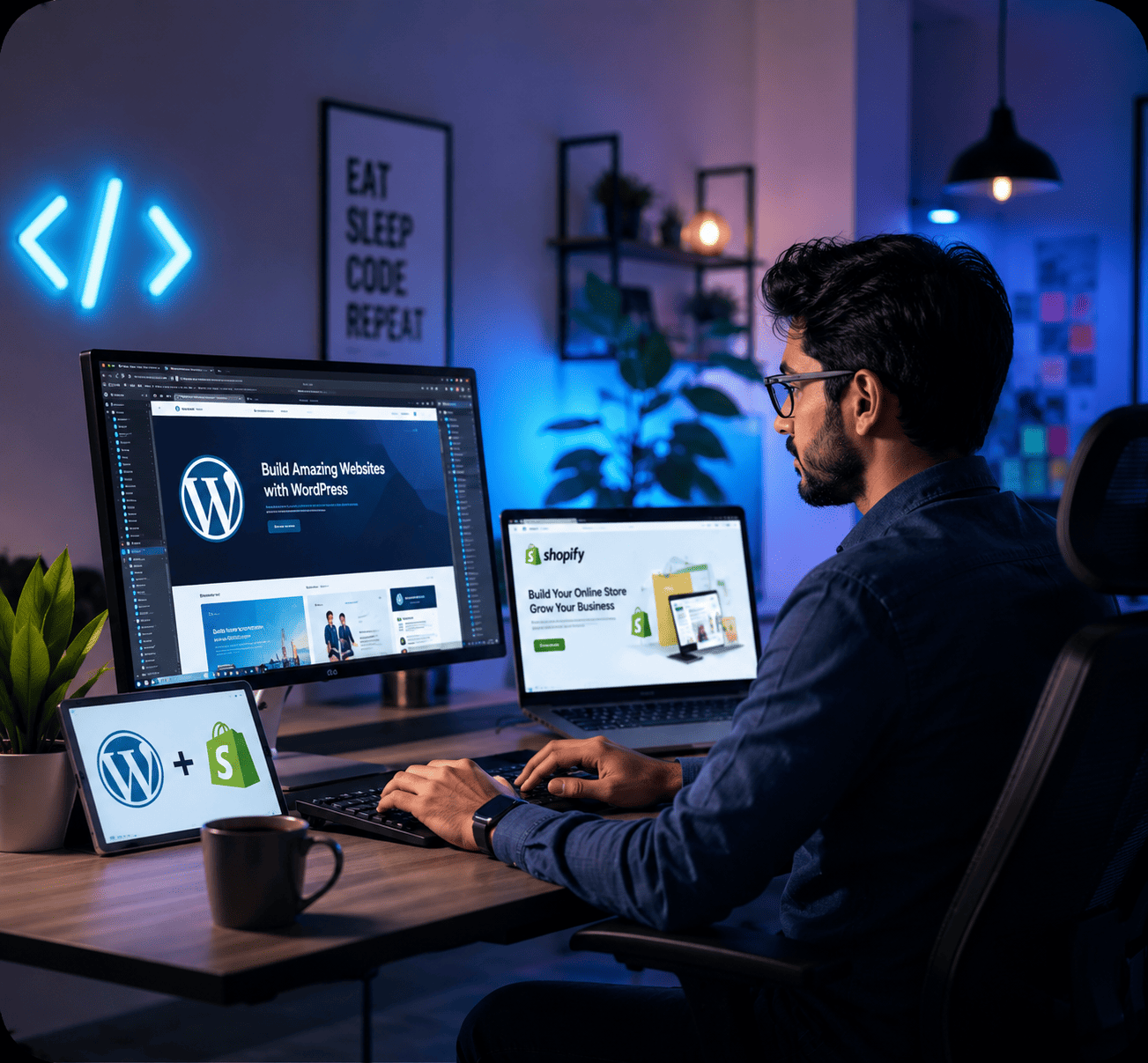 WordPress & Shopify Development